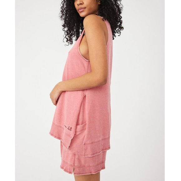 🎉LAST CHANCE🎉 NWT Free People Cozy Girl Tank / Rosette - Picture 2 of 6
